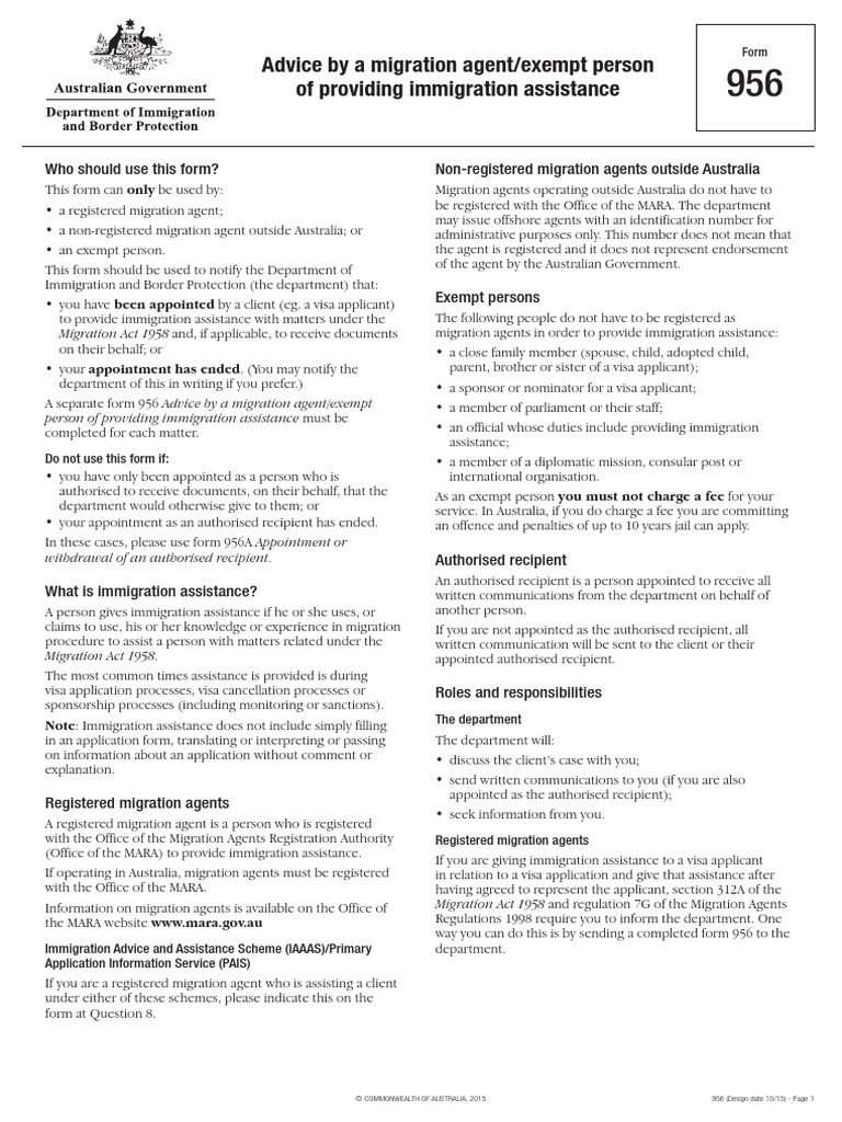 Understanding Form 956 for Immigration | PDF | Travel Visa | Privacy