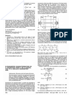 S-Parameter Characterisation of A Transition