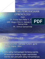 Pengantar Pemeriksaan Gynekologi