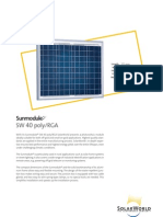 Sunmodule SW 40 Poly Rga en 14 Sep 2009