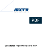 Secadores frigoríficos serie MTA - Elimina humedad aire comprimido