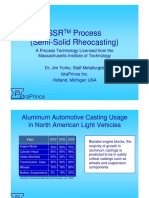 SSRTM Process: A Semi-Solid Rheocasting Technology for High-Quality Aluminum Automotive Castings