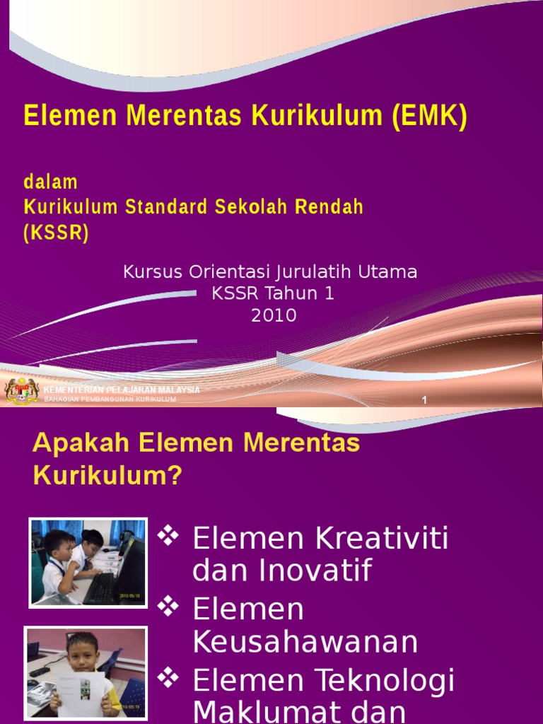 EMK Dalam KSSR (DST) | PDF