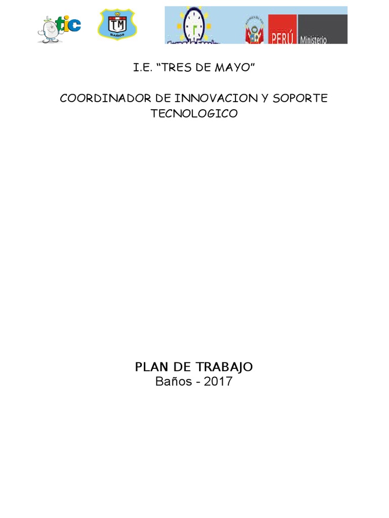 Plan TIC 2017: Innovación Educativa | PDF | Tecnología de información y ...