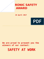 Safety at Work Awards(Ironic)