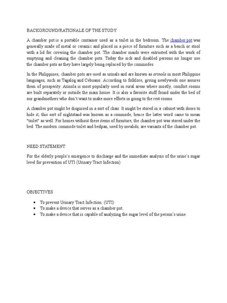 Urinals Philippine Languages Tagalog Cebuano Chamber Pot PDF