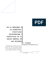 16 - 1 La Salud Mental de Las Mujeres