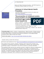 Anticich Et Al., 2013 - Fun FRIENDS School Trial