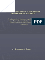 Sistemas de Organización de Contingencias en La Modificación de Conducta