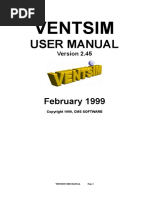 User Manual: Ventsim