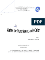 Protuberancias de Transferencia de Calor