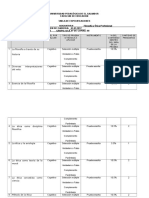 Tabla de Especificaciones 1