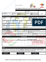 Planilla de Inscripción Escuela de Iniciación Deportiva