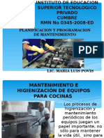 2.-Planificacion y Mantenimiento