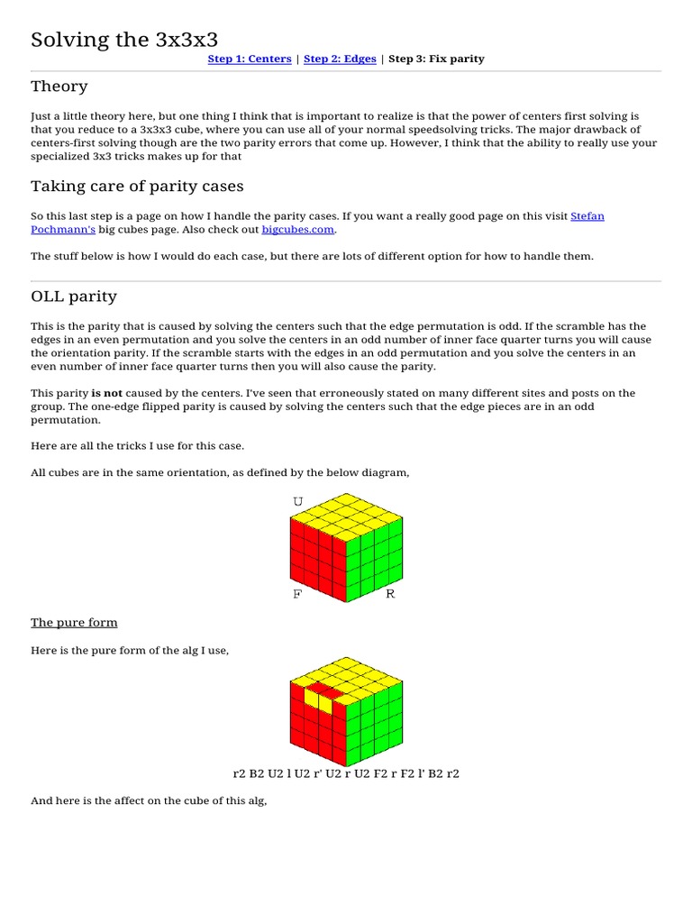 How to Speedsolve the 4x4x4 Cube - Solving the 3x3x3 | Mathematics