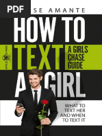 Amante Chase How to Text a Girl