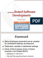 2.0 - Overview of Distributed Software Development