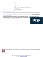 The Journal of Philosophy Volume 73 Issue 1 1976 (Doi 10.2307/2025447) John Earman - Causation - A Matter of Life and Death