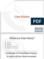 2.1- User Stories Introduction