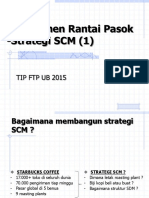 Man. Rantai Pasok 2. Strategi SCM 1