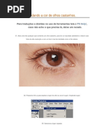 Mudando a Cor de Olhos Castanhos