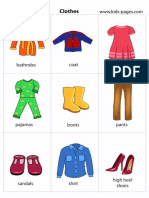 Clothes Flashcards