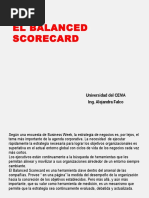 Balanced Scorecard