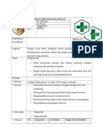 7.1.1.5 SPO Menilai Kepuasan Pelanggan, Form Survei Pasien