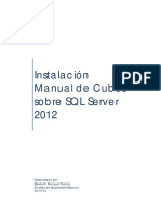 Instalacion de Cubos Manual en SQL2012 PDF