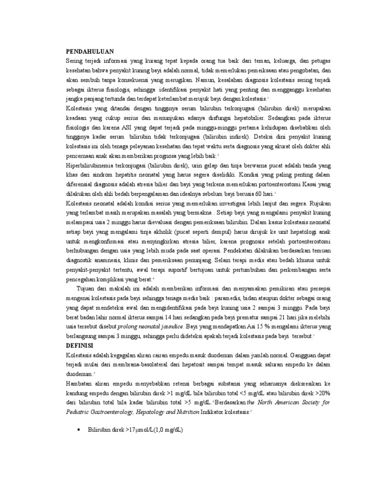 Kolestasis Jaundice PDF