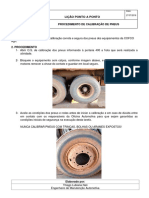 Lição Ponto A Ponto Calibração