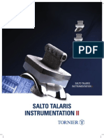 Salt Tornier Total Ankle Replacement Uncemented