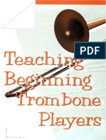 Teaching Beginning Trombone PL