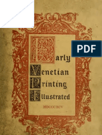 Early Venetian Printing 1842-1911