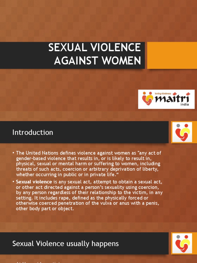 Addressing Sexual Violence Against Women | PDF | Sexual Assault | Violence
