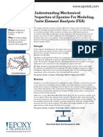 Tech Tip: Understanding Mechanical Properties of Epoxies For Modeling, Finite Element Analysis (FEA)