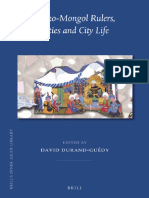 Turko-Mongol Rulers, Cities and City Life