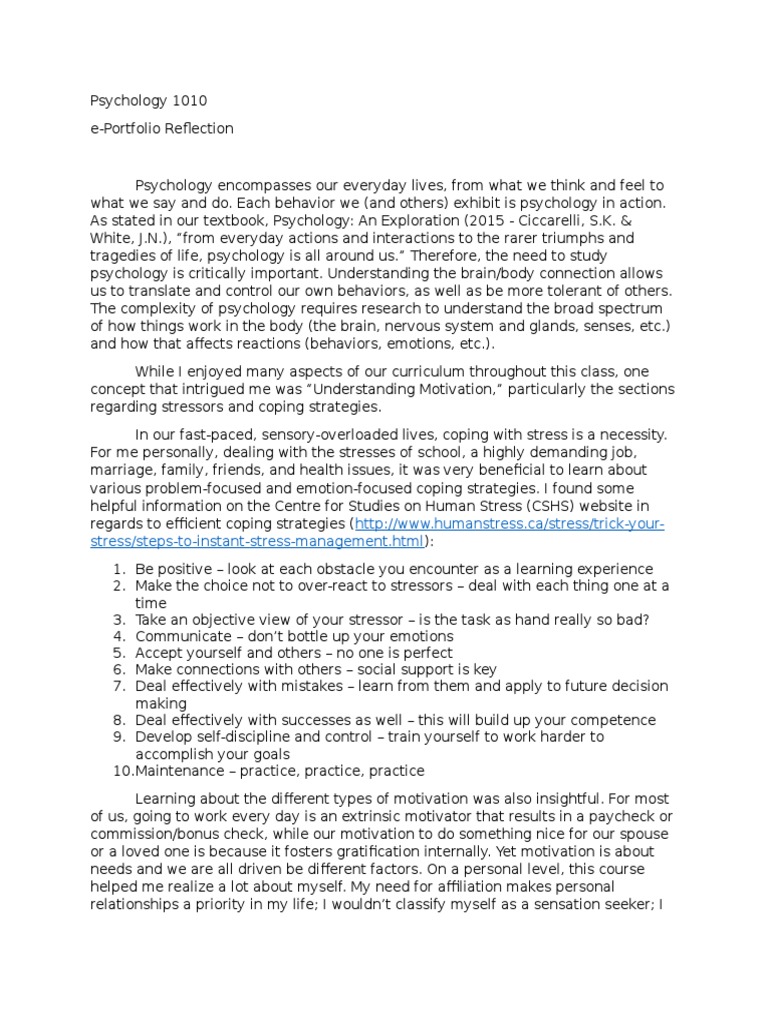 Psychology assignment pdf picture