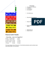 Label Pipa dan Bahan Berbahaya