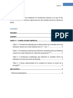 Correlaciones para Lecho Fluidizado