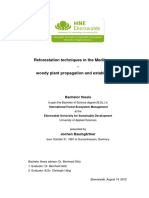 Reforestation Techniques in the Mediterranean - Woody Plant Propagation and Establishment Jochen Baumgaertner