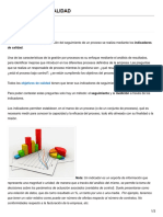 Indicadores de Calidad