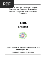 English B.Ed PDF