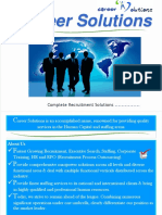 Career Solutions Brochure