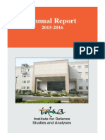 IDSA Annual Report 2015-16