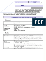 Zinga Technical Data Sheet PDF