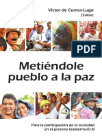 Libro Metiendole Pueblo a La Paz