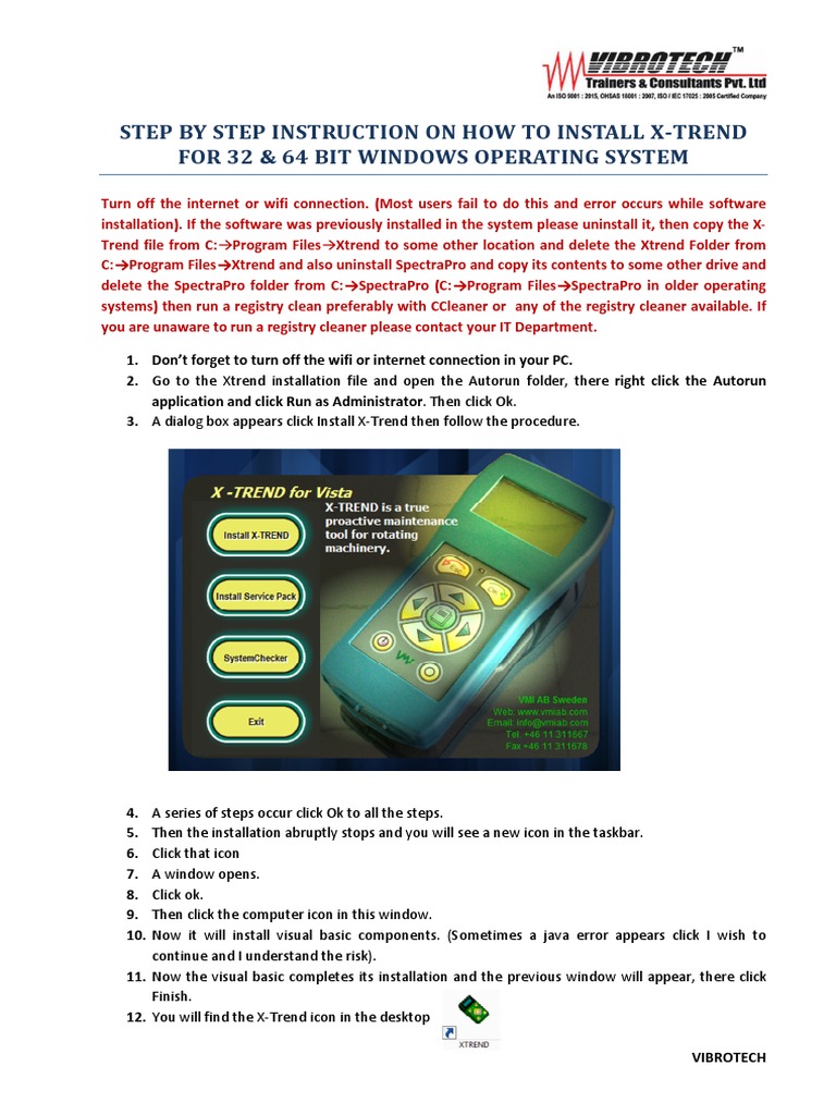 X-Trend Installation Guide for Windows | PDF | Icon (Computing ...