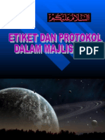 PROTOKOL 1 - Susunan Tempat Duduk