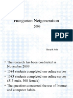 Hungarian Netgeration